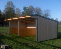 Wrangler Run in Horse Shelter Kits | Klene Pipe Structures