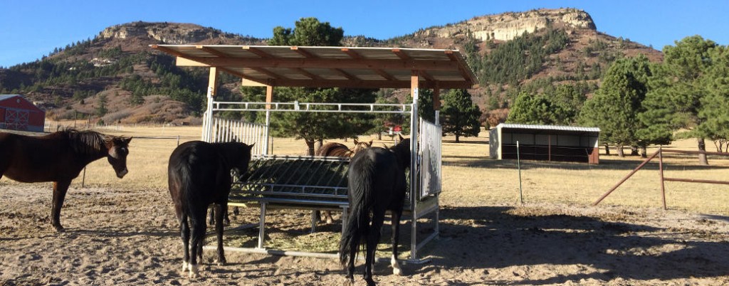 H-10 Hay Saver Horse Feeder in Colorado