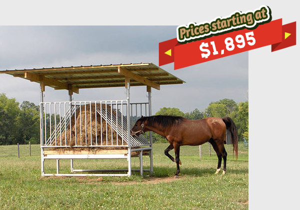 Hay Feeders Horse Shelters Shade Structures Klene Pipe